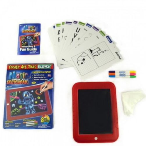 Magična svetleća tabla za crtanje u boji za decu