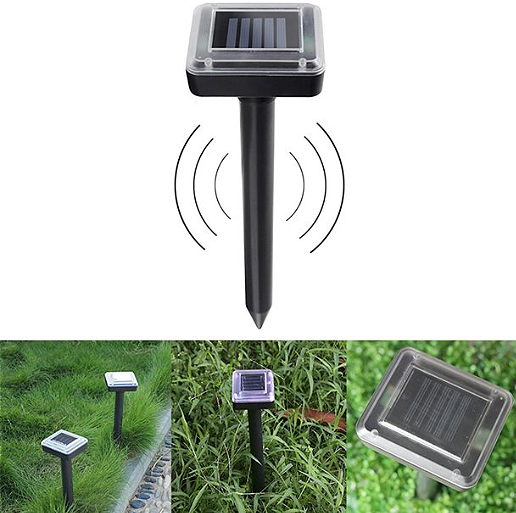 Solarni rasterivač štetočina - 2komada (kockasti)