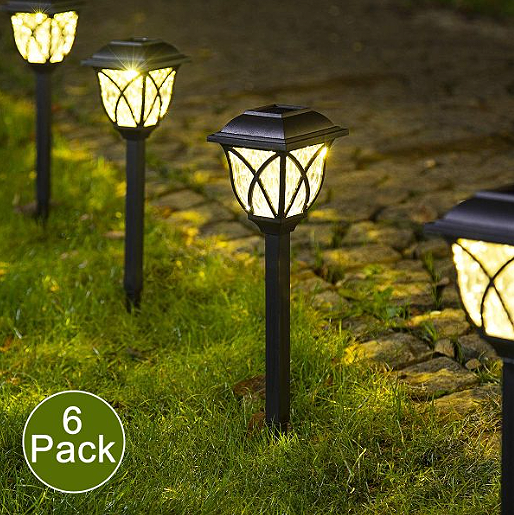 Solarne baštenske lampe - 6 komada