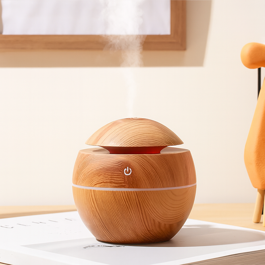 Ovlaživač vazduha - Aroma difuzer + 12 eteričnih ulja