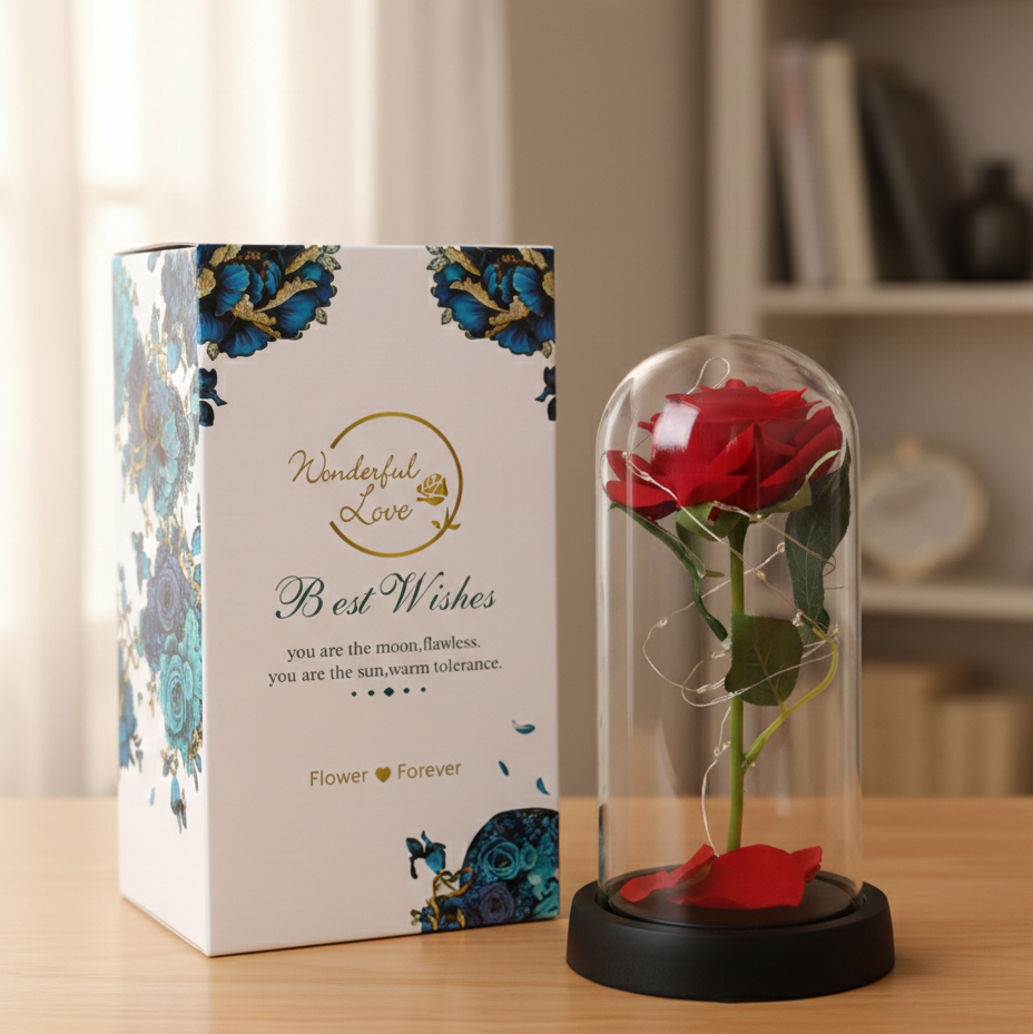 Ruža u staklenom zvonu