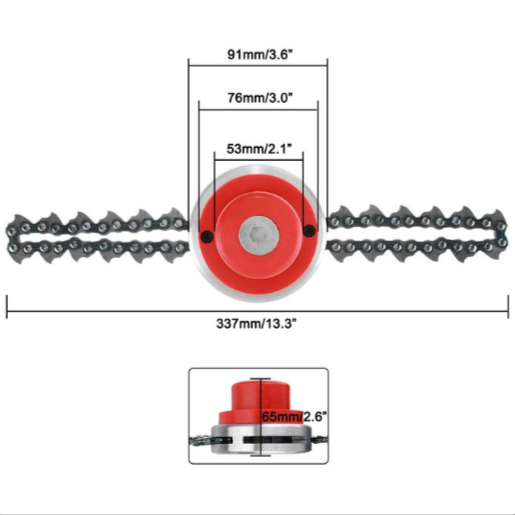 Lančana glava za trimer