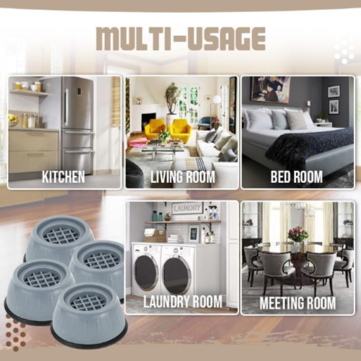 Antivibracioni podmetači za veš mašinu (podmetači protiv buke)