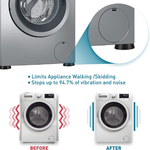Antivibracioni podmetači za veš mašinu (podmetači protiv buke)