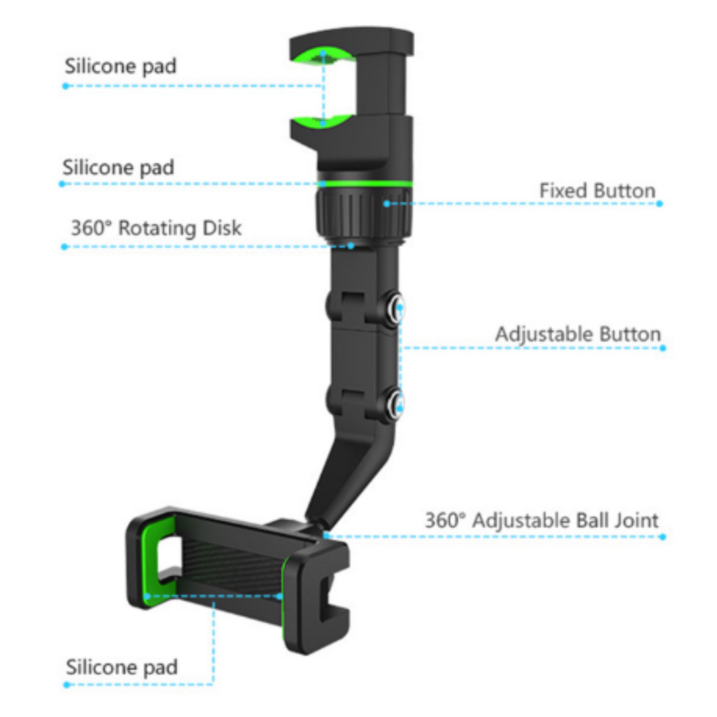 Rotirajući držač za telefon