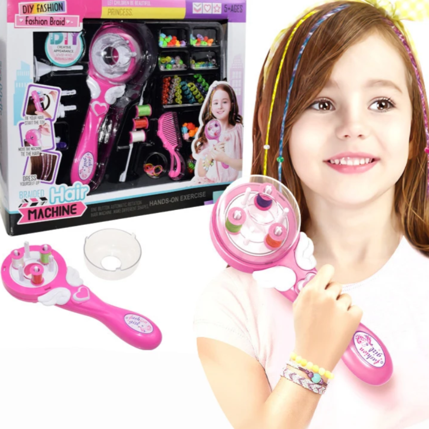 Aparat za pravljenje kikica i pletenica