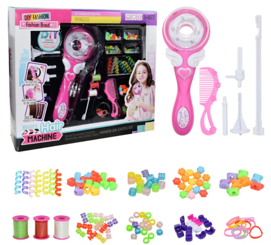 Aparat za pravljenje kikica i pletenica