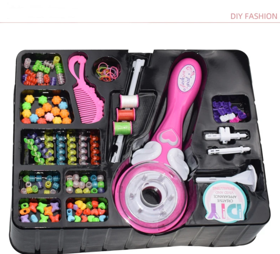 Aparat za pravljenje kikica i pletenica