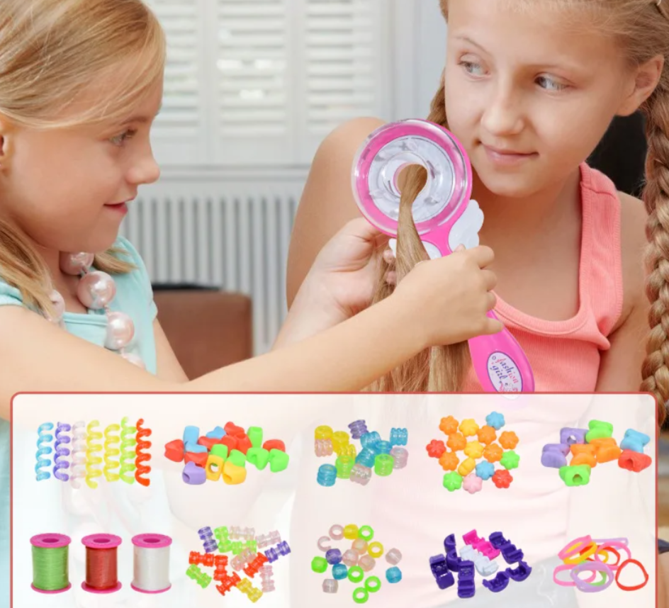 Aparat za pravljenje kikica i pletenica