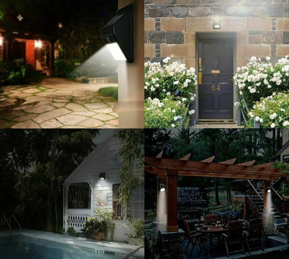 4 Solarna Led Reflektora sa 20 dioda