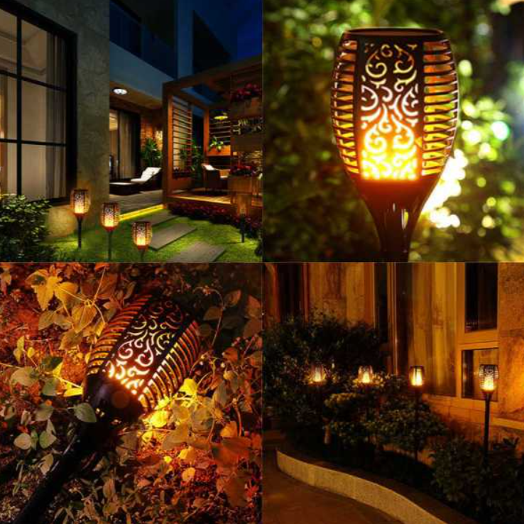 Solarne baklje za baštu - 4 komada