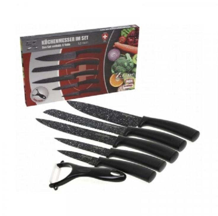 Set mermerskih noževa 6u1