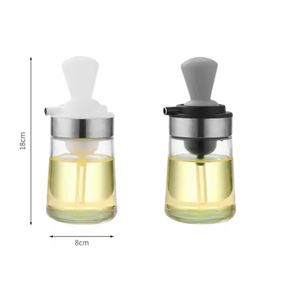 Boca za ulje sa silikonskom četkicom