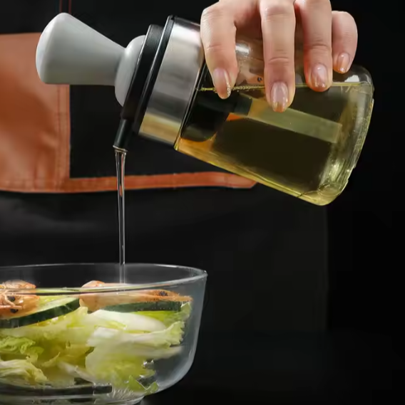 Boca za ulje sa silikonskom četkicom