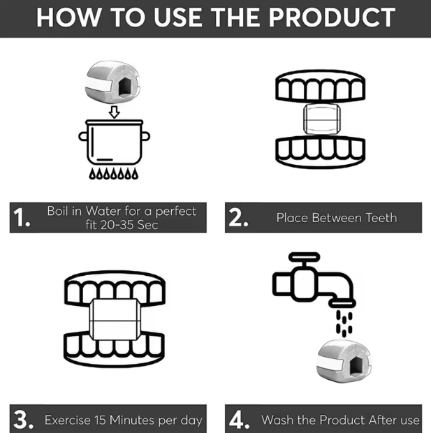 Trenažer za vežbanje vilice