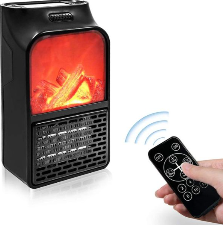 Flame Heater 1000W – Ručna grejalica sa efektom plamena i daljinskim