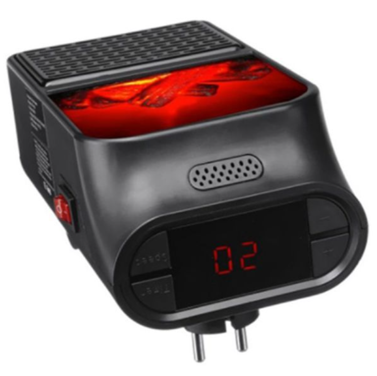 Flame Heater 1000W – Ručna grejalica sa efektom plamena i daljinskim