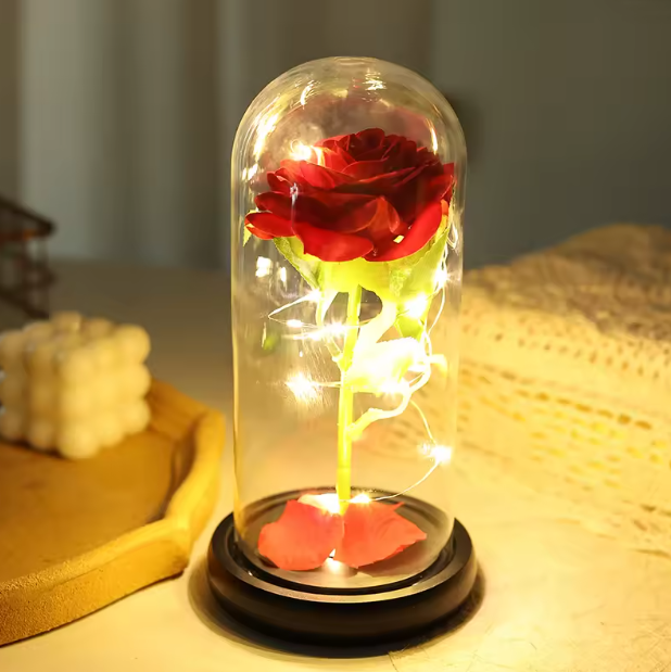 Ruža u staklenom zvonu