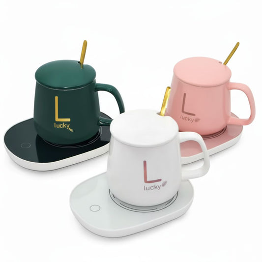 Šolja sa pločom za grejanje napitaka