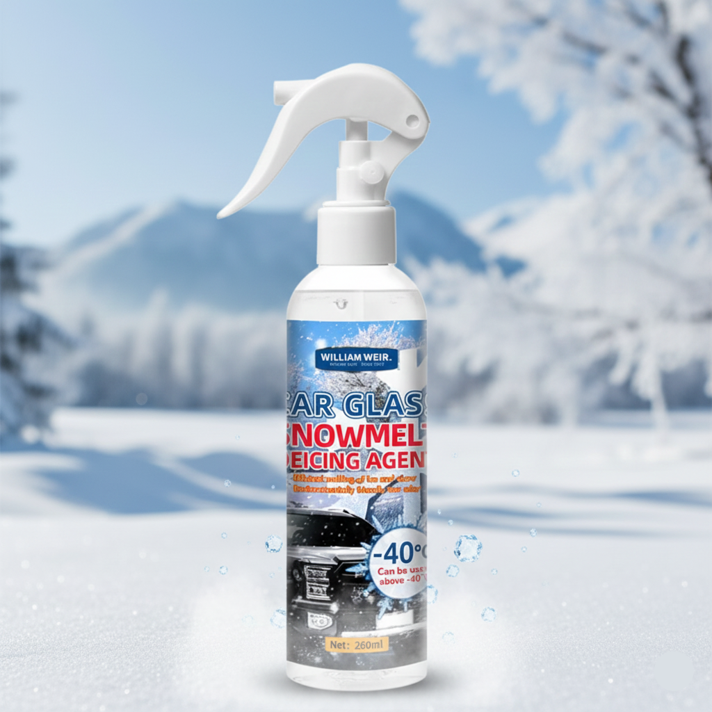 Sprej za odleđivanje stakla u boci sa raspršivačem za brzo uklanjanje leda