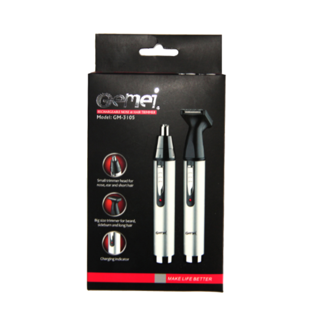 Gemei 3105 – Trimer za bradu, uši, obrve, nos, kosu