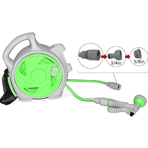 Baštensko crevo sa motalicom i mlaznicom