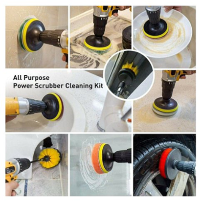 Set nastavaka za bušilicu 12u1 – Četke za pranje i poliranje