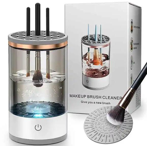 Električni čistač četkica za šminku