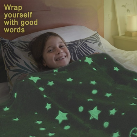 Dečije magično ćebe koje svetli u mraku