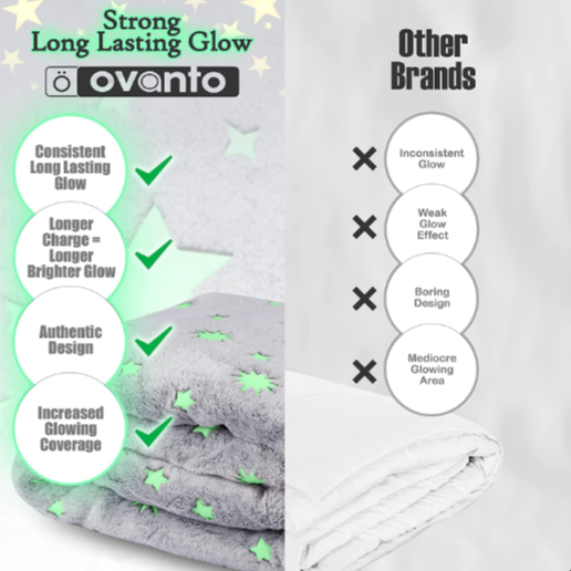 Dečije magično ćebe koje svetli u mraku