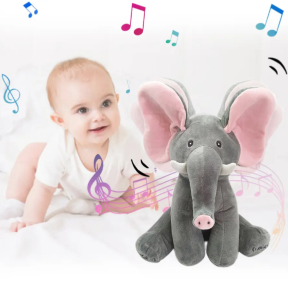 Plišani Flappy slonić - Interaktivna igračka