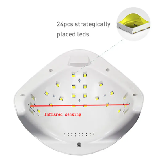 SUN5 - UV LED lampa za nokte 48W