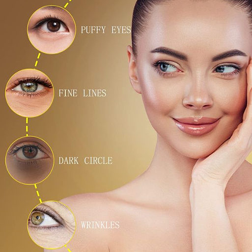 Maska za oči od 24K zlata sa kolagenom Eelohe