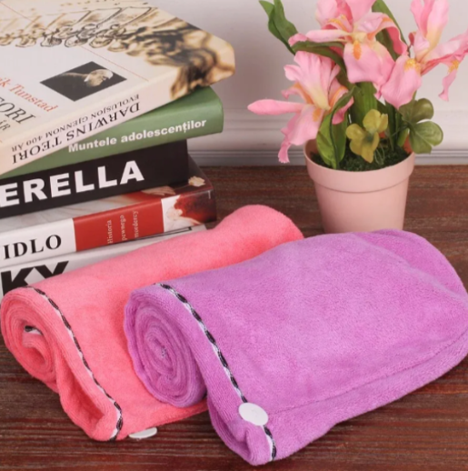 2u1 SET Peškir-Kapa za sušenje kose