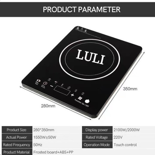 Indukcioni rešo – LULI – Grejna ploča