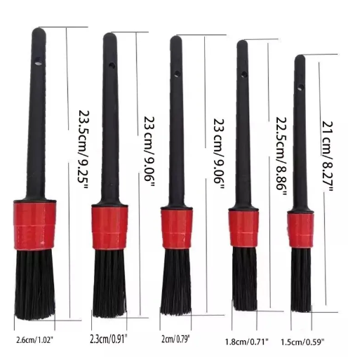 Set četkica za čišćenje automobila – 17 delova