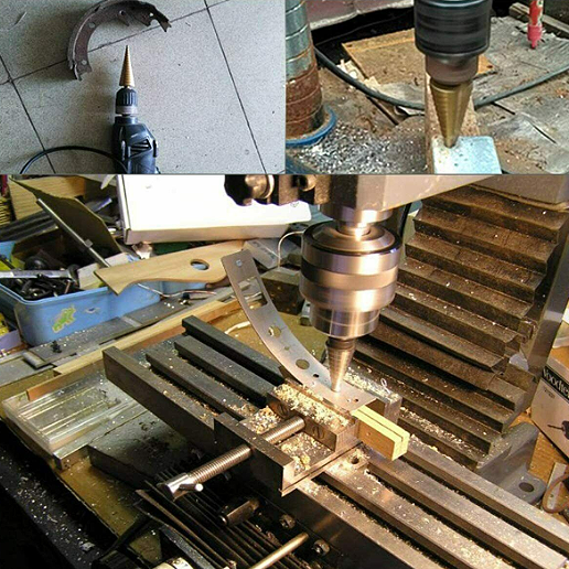 Stepenaste burgije - 3 komada