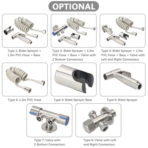 Higijenski tuš za wc šolju